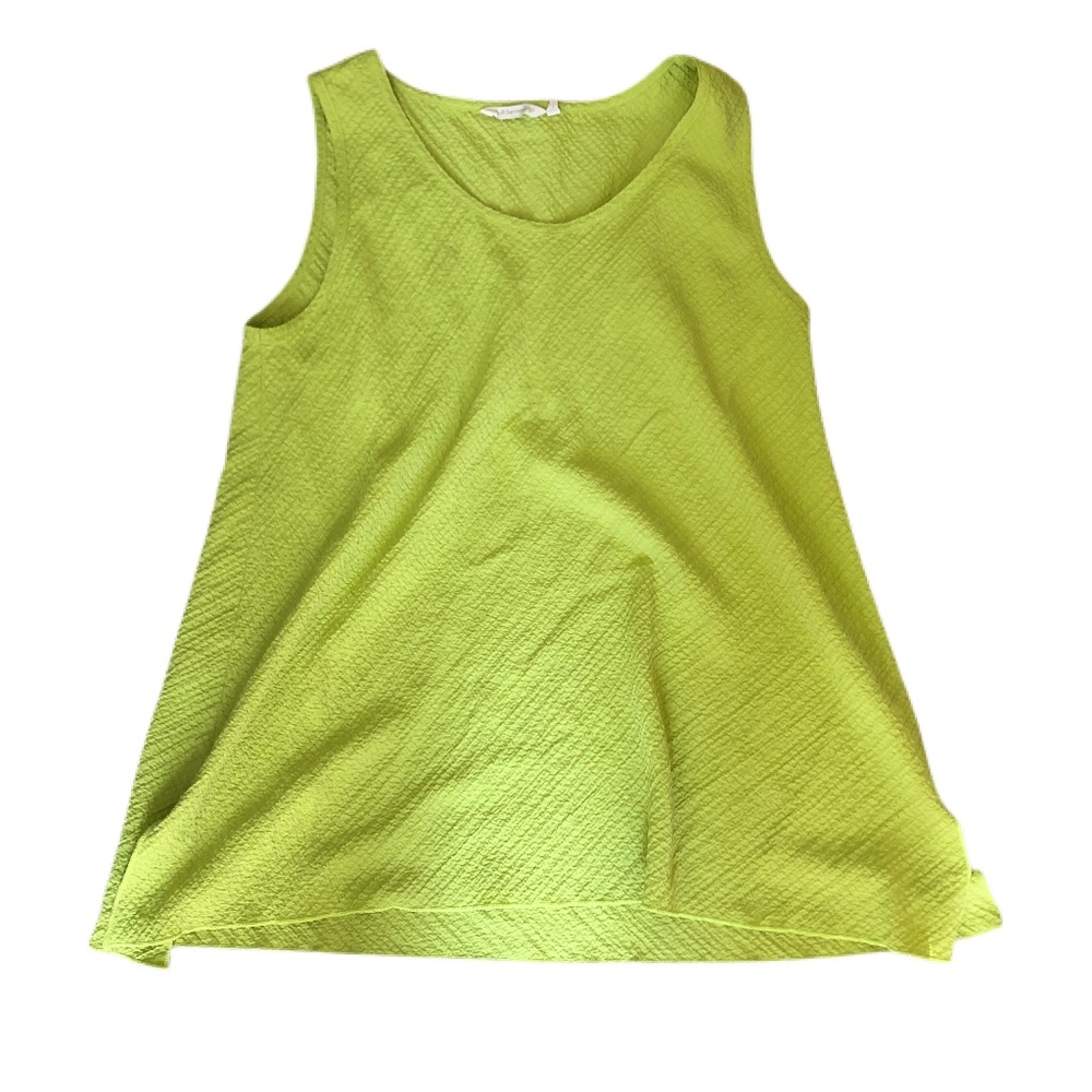 Soft Surroundings Green Lagenlook Tank Top Size L